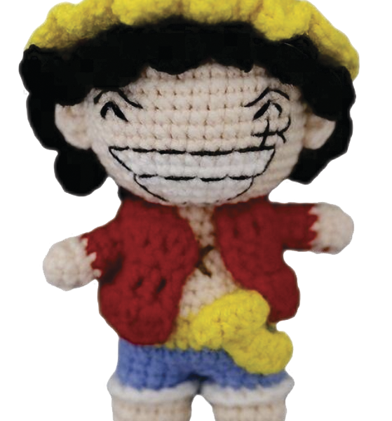 Crochet Keychain Luffy