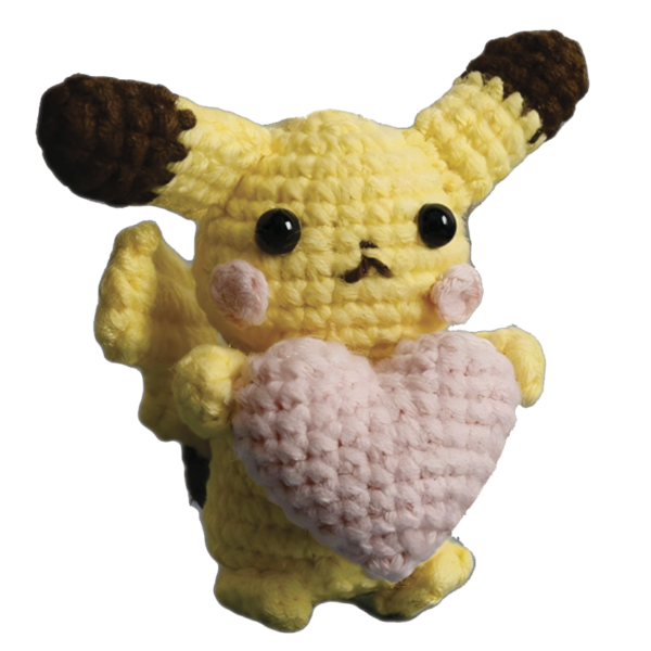 Crochet Keychain Pikachu
