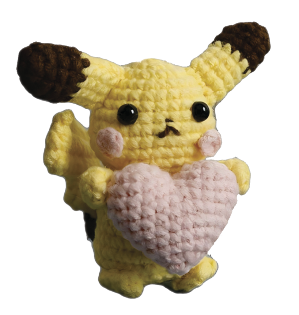 Crochet Keychain Pikachu